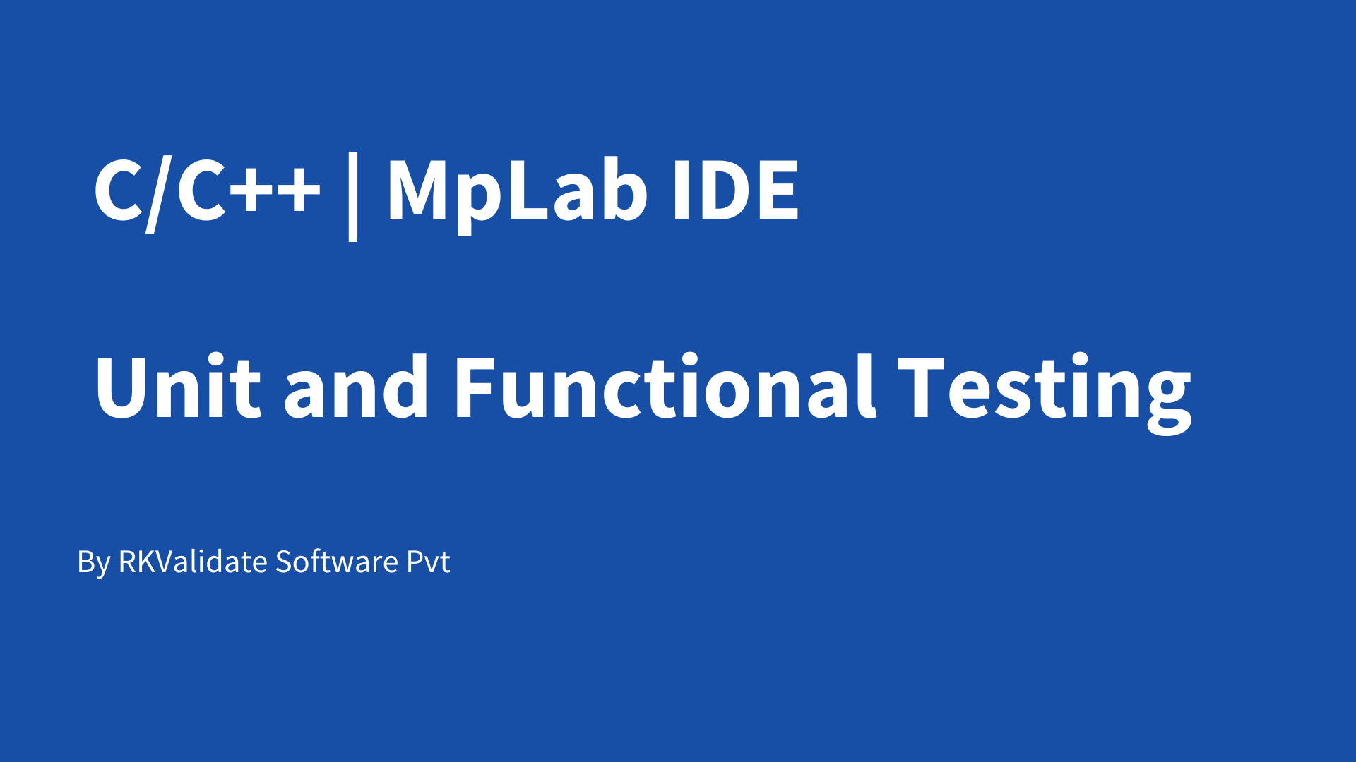 Code coverage for MpLab C and C++