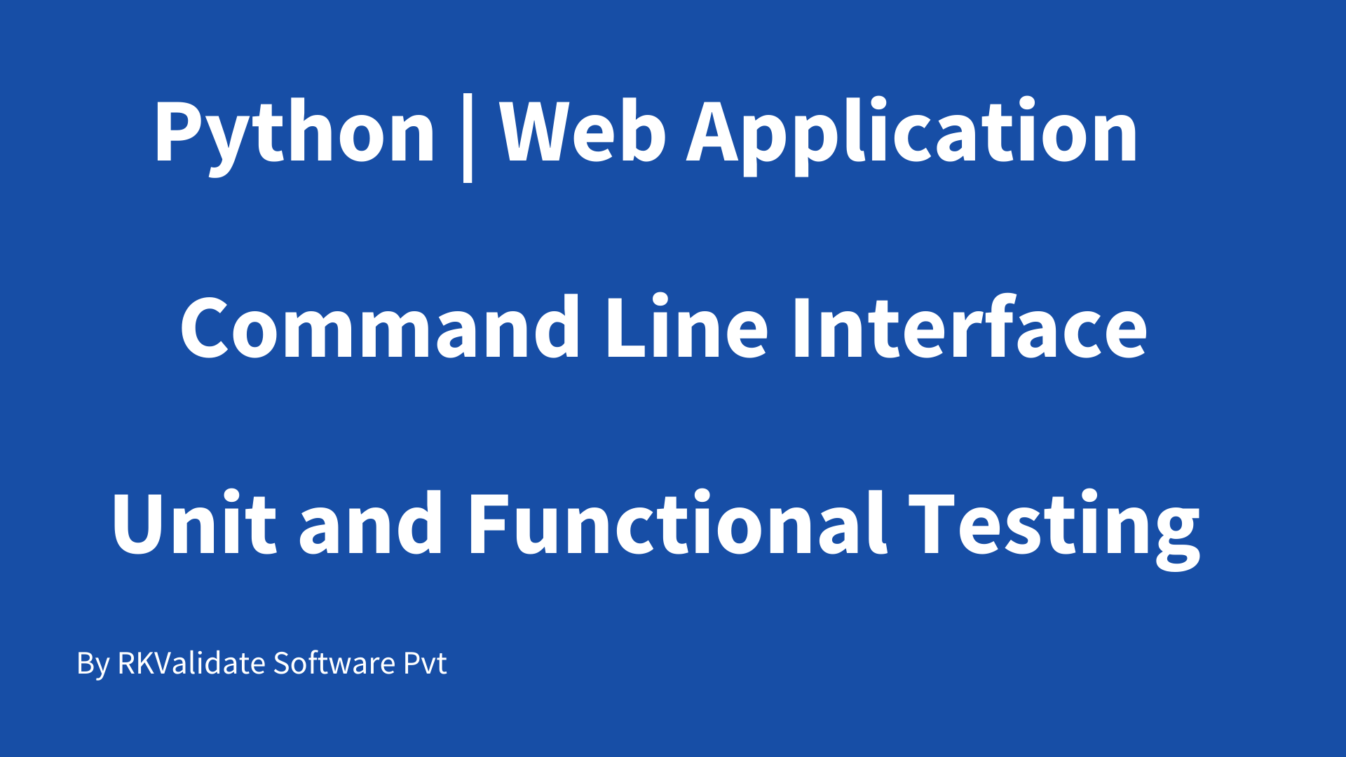 Python web app Code Coverage