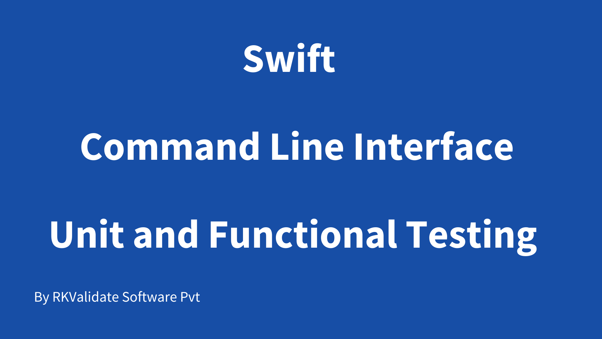 Swift sample app Code Coverage
